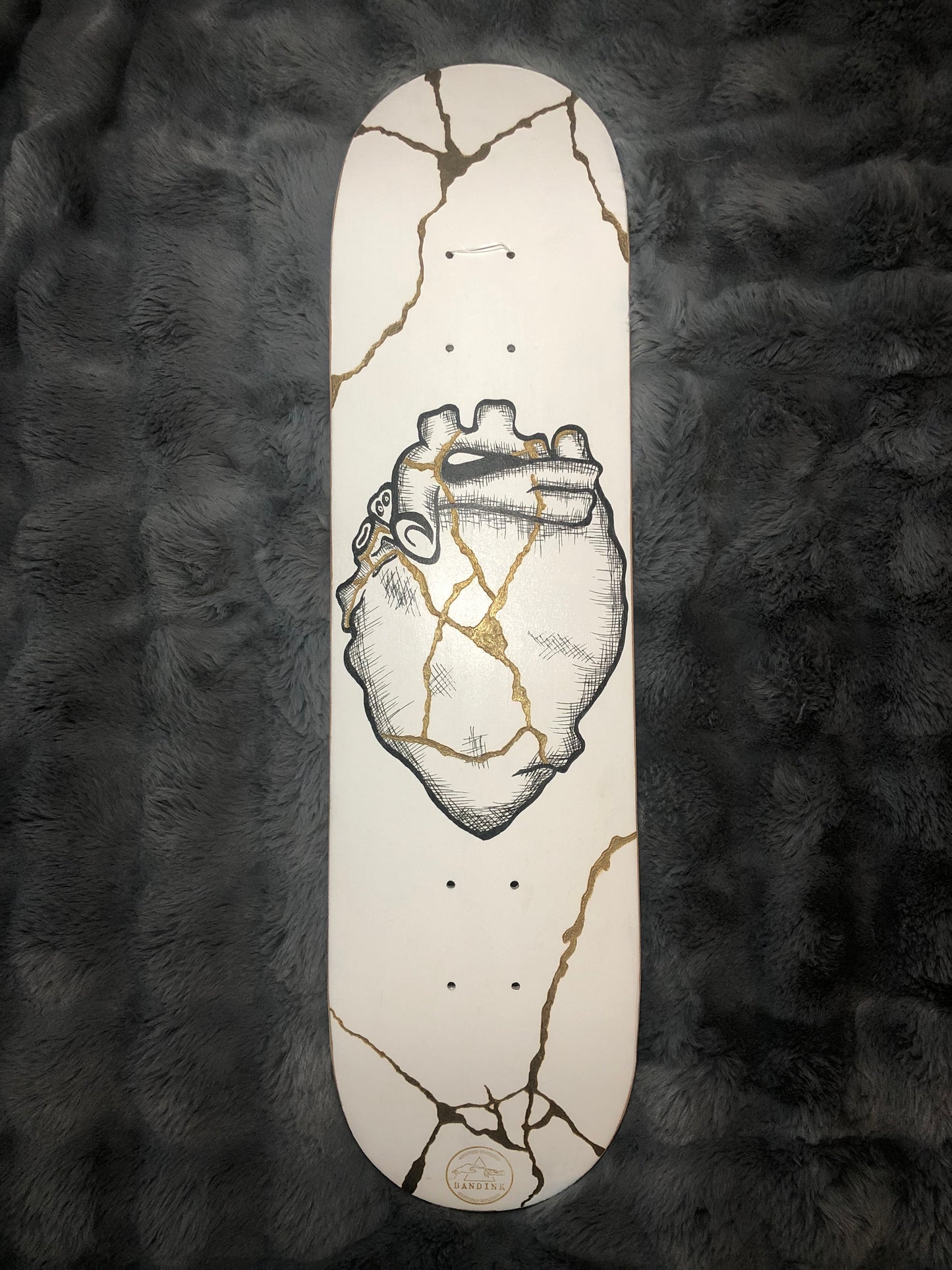 Tabla skate Kintsugi